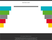 Tablet Screenshot of davisav.com